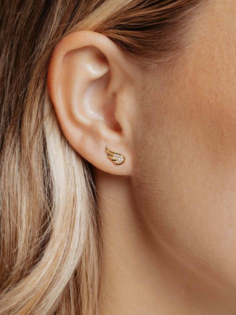 PENDIENTES PLATA DE LEY ALAS 2