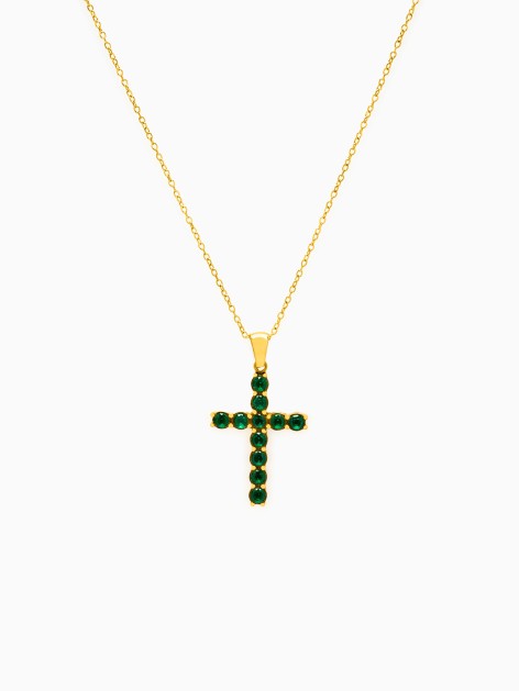 COLLAR ACERO CRUZ HOPE