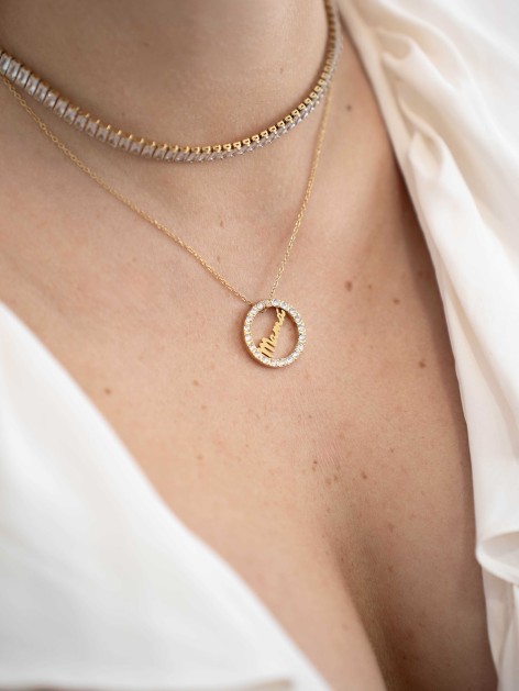 COLLAR ACERO MAMÁ COLGANTE... 2