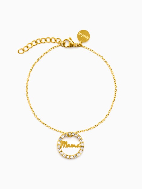 PULSERA ACERO MAMÁ COLGANTE...