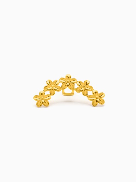 Floral Ear Cuff