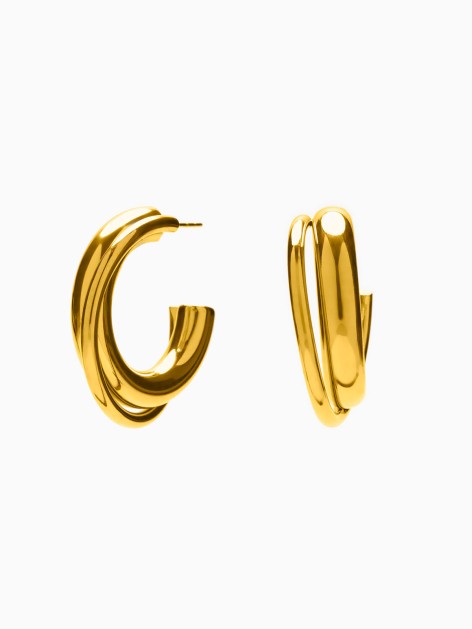LEVANTINE STEEL EARRINGS