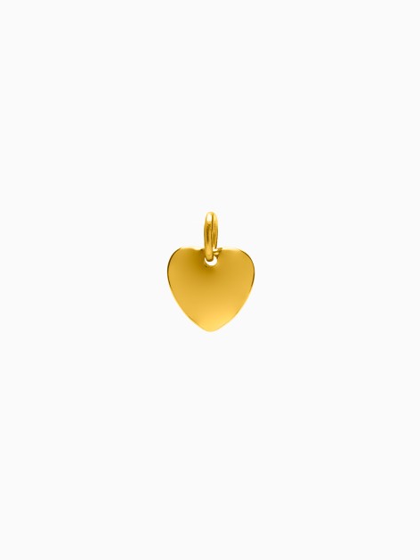 ENGRAVED HEART PENDANT CHARM