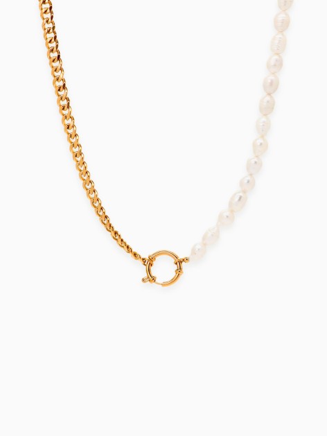 NECKLACE WITH LINKS AND...