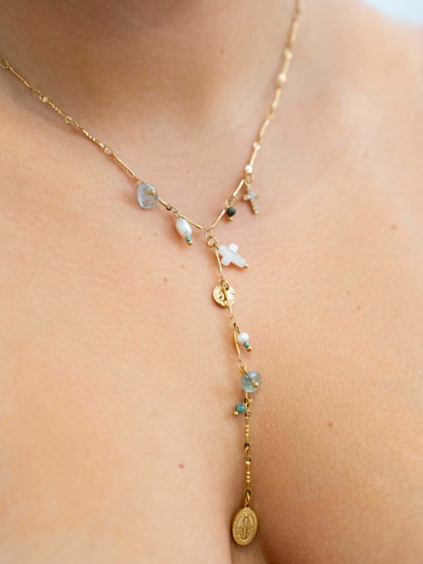 COLLAR ACERO ESCOTE LUZ 2