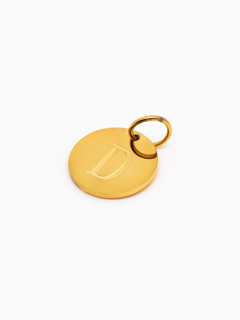 LUCKY INITIAL CHARM GOLD 2