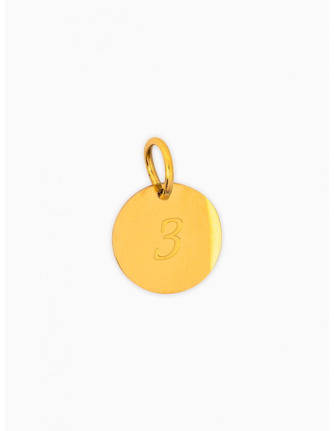 LUCKY GOLDEN NUMBER CHARM