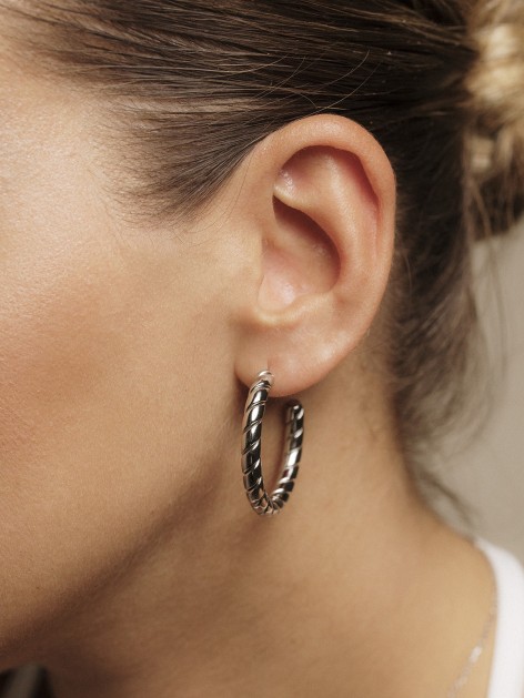 TANGLED HOOP EARRINGS 2