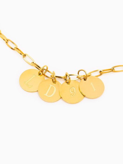 COLLAR DE LA SUERTE DORADO... 2
