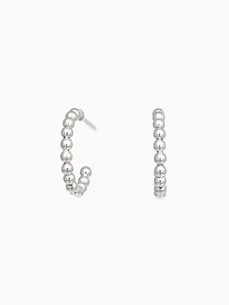 SMALL BALLS HOOP EARRINGS 2