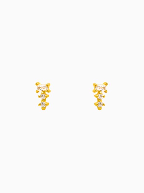 DIANA STERLING SILVER EARRINGS