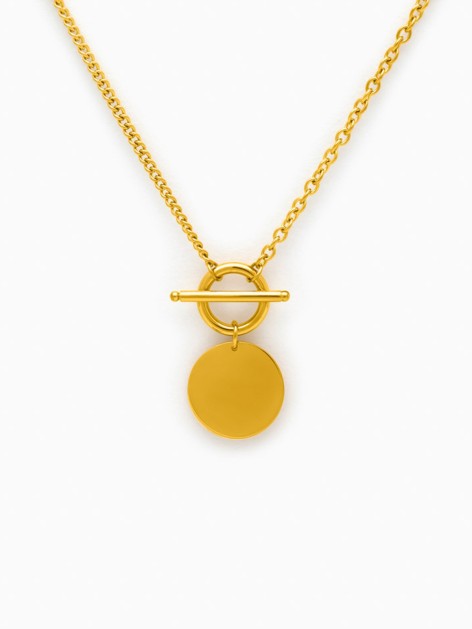 ENGRAVED NECKLACE WITH...