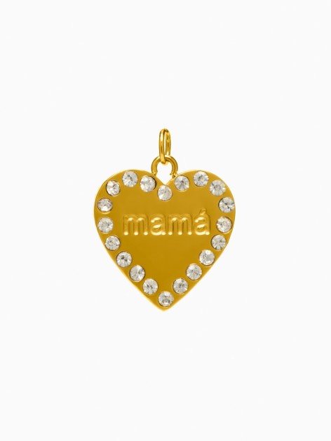 CHARM COLGANTE CORAZÓN MAMÁ...
