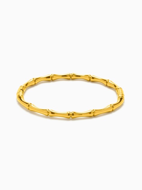RIGID STEEL BAMBOO BRACELET