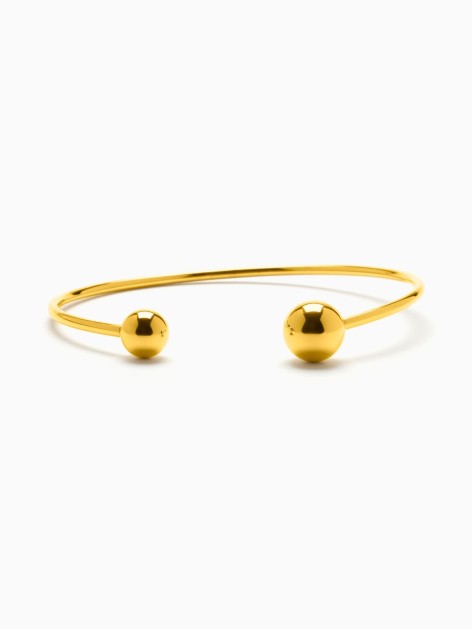 BRAZALETE FLEXIBLE ACERO BOLAS