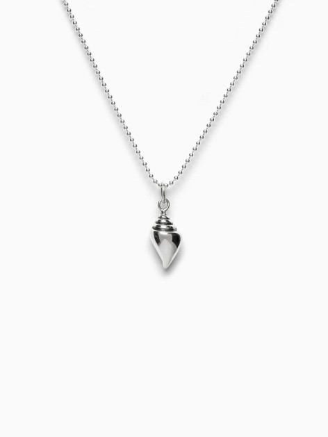 COLLAR PLATA DE LEY CONCHA...