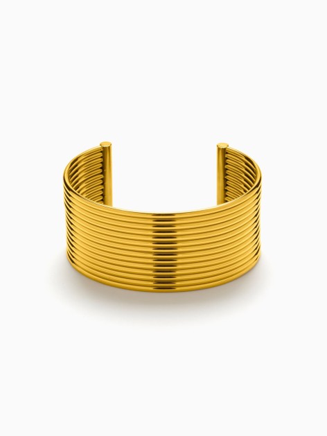 BRAZALETE ANCHO LINEAL NUT