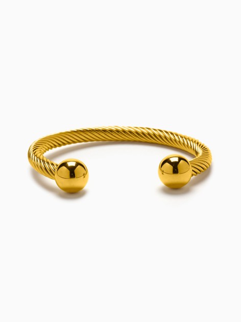 BRAZALETE TEXTURA BOLAS CERES