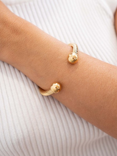 BRAZALETE TEXTURA BOLAS CERES 2