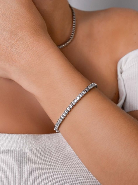 PULSERA ACERO TENIS 2