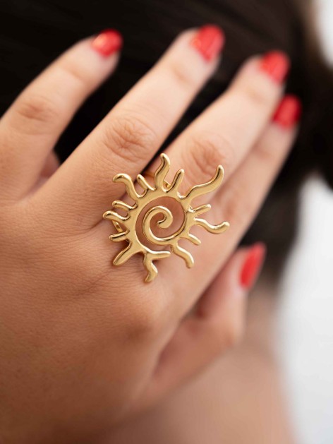 ANILLO SOL ESPIRAL 2