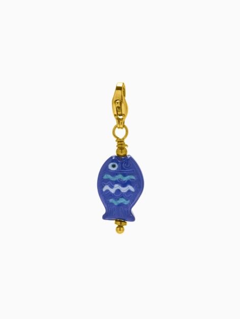 BLUE FISH CHARM