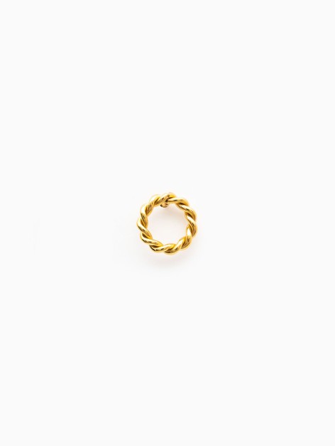 CIRCLE SLOPE EARRING