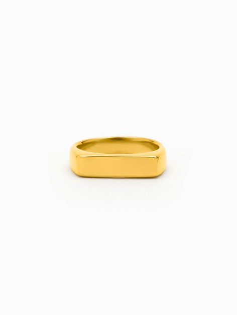 FLAT SIGNET RING