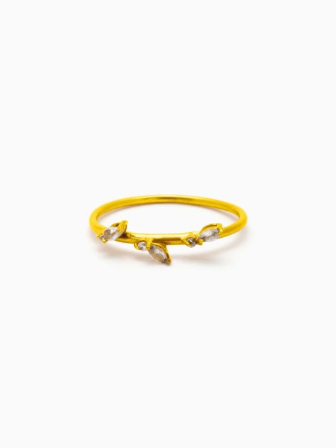 ROSE SILVER RING