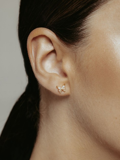 PENDIENTES CLARA PLATA DE LEY 2