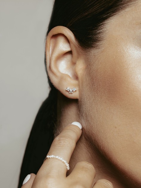 BETTY STERLING SILVER EARRINGS 2