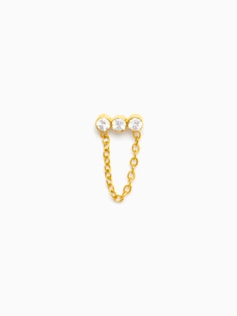 HANGING CHAIN EARRING