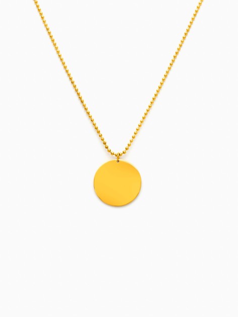 COLLAR GRABADO CÍRCULO...