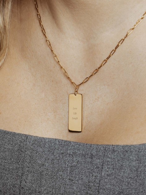 COLLAR GRABADO CHAPA -... 2