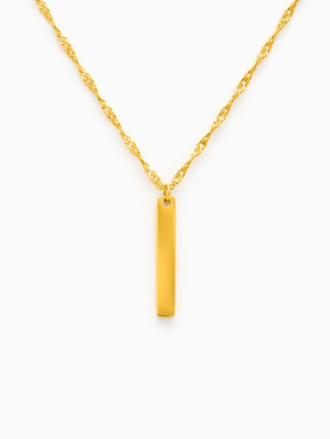 COLLAR GRABADO LÍNEA -...