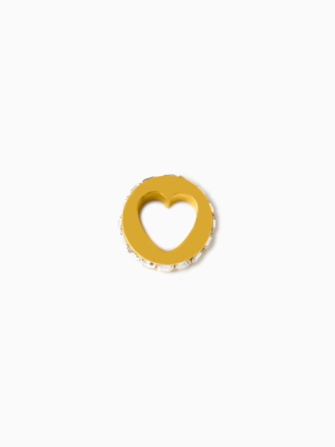 CUORE ZIRCONIA PENDANT CHARM