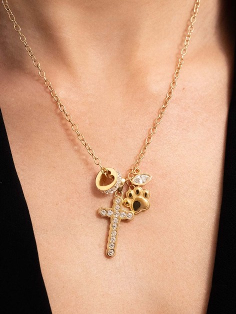 LARGE CROSS PENDANT CHARM 2