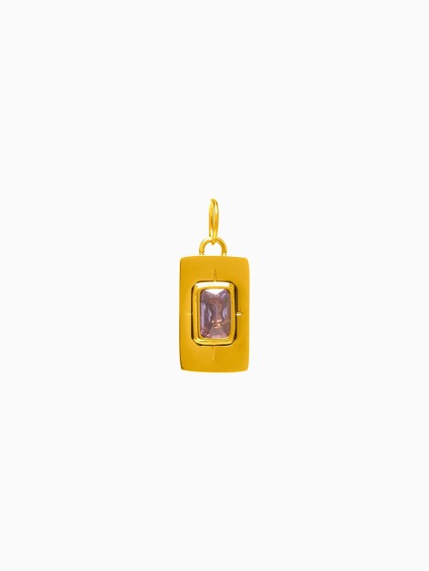CHARM COLGANTE VIOLETA
