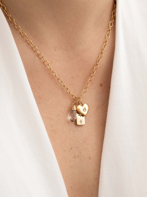 CHARM COLGANTE CORAZÓN BRILLO 2