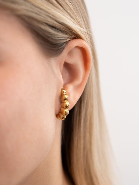 PENDIENTES ACERO NUBE 2