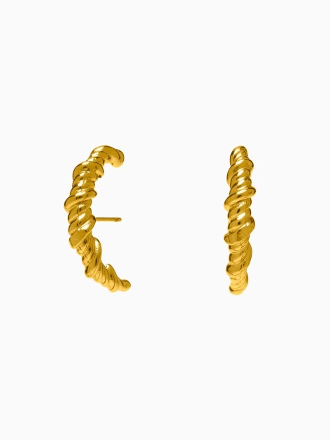 PENDIENTES ACERO VIENTO