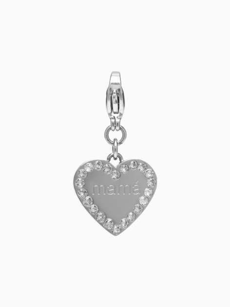 CHARM MOM HEART ZIRCONIA 2