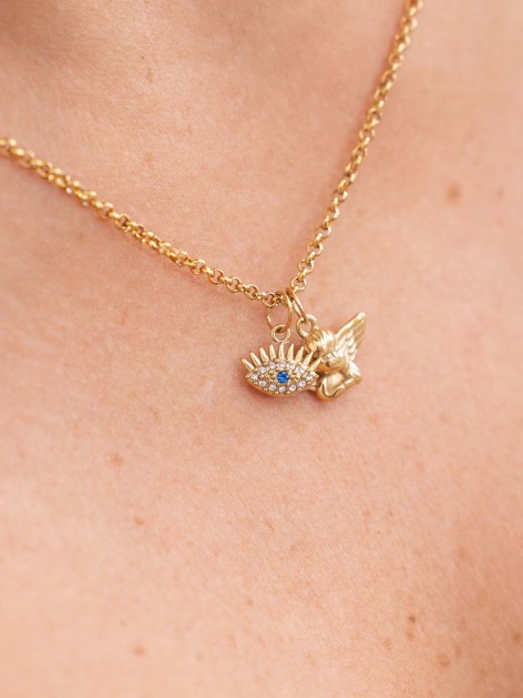 BLUE EYE PENDANT CHARM 2