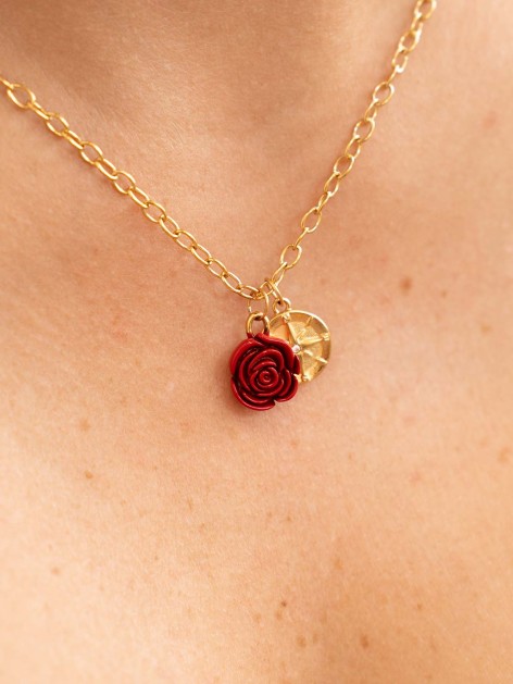 ROSE PENDANT CHARM 2